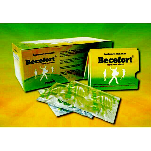 Becefort Suplemen Makanan 1 strip