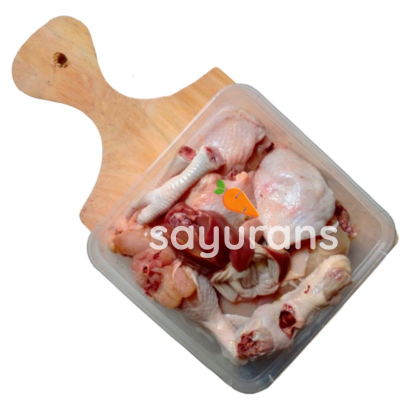 

SAYURANS Ayam Broiler 1 Ekor + Jeroan Fresh