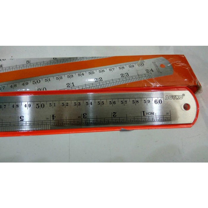 

Promo Penggaris Besi / Stainless Steel Ruler 60Cm Joyko Rl-St60 Terlaris