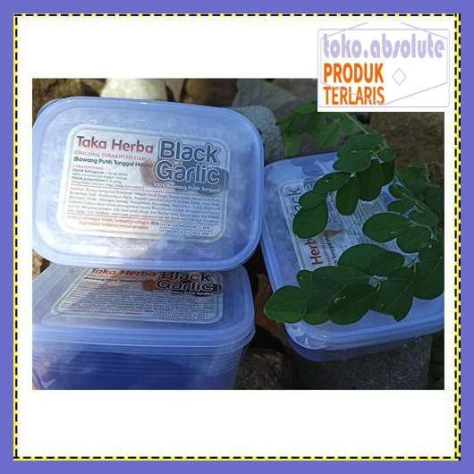 

6E64S6- Black Garlic Lanang 250 Gram - Bawang Putih Tunggal Hitam 76Rdy-