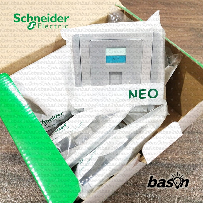 Schneider NEO RJ11 Telephone Socket Outlet - Colokan Telepon