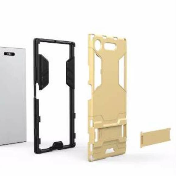 Tidak Diragukan.. Hard Soft Armor Case Sony XZ XZS XZ1 X Performance X Compact Mini Transformer Kick
