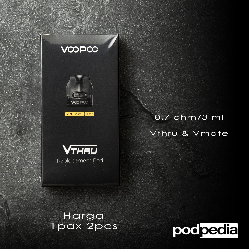 Voopoo Vthru Pro Vmate Cartridge 0.7 1.2 ohm 3ml | Vmate E Infinity Vthru Pro