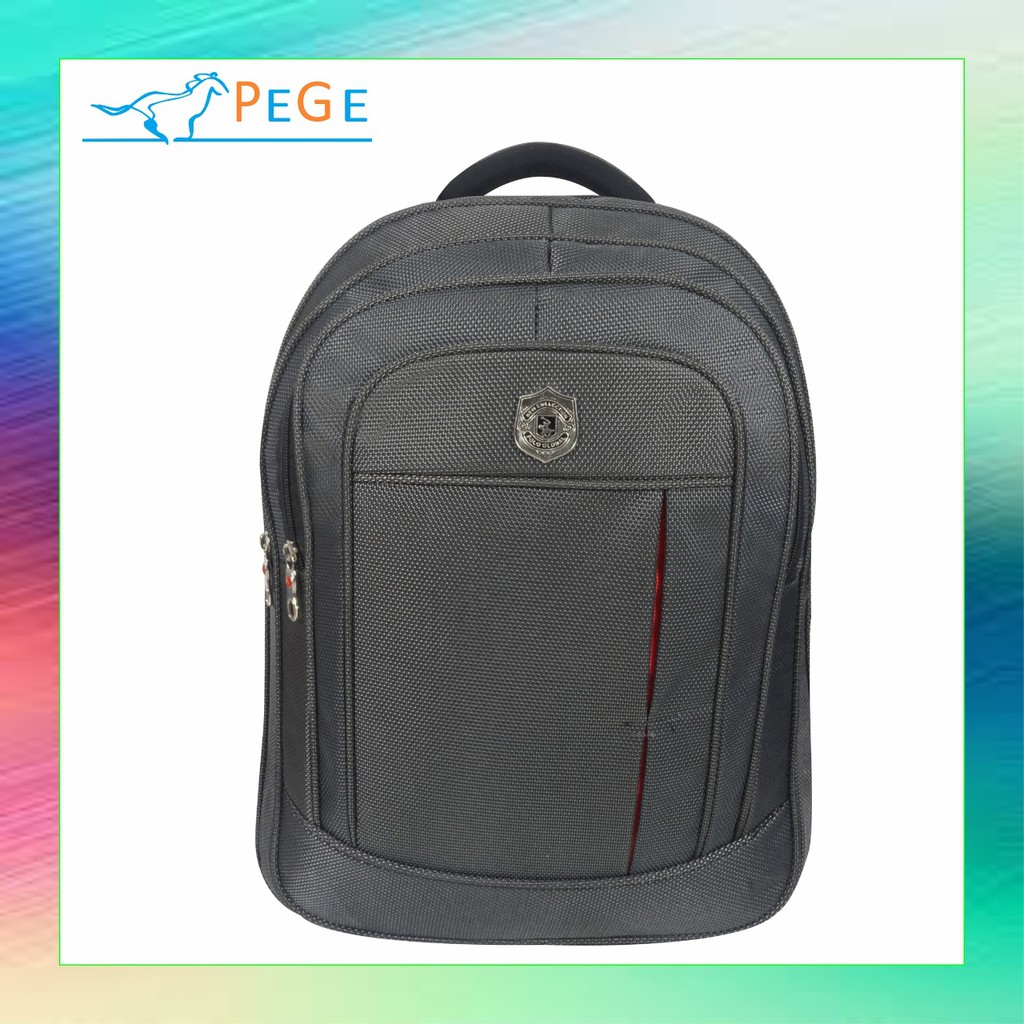 Tas Punggung ransel laptop backpack pria wanita bahan waterproff anti air model polo - Polo Global 9813