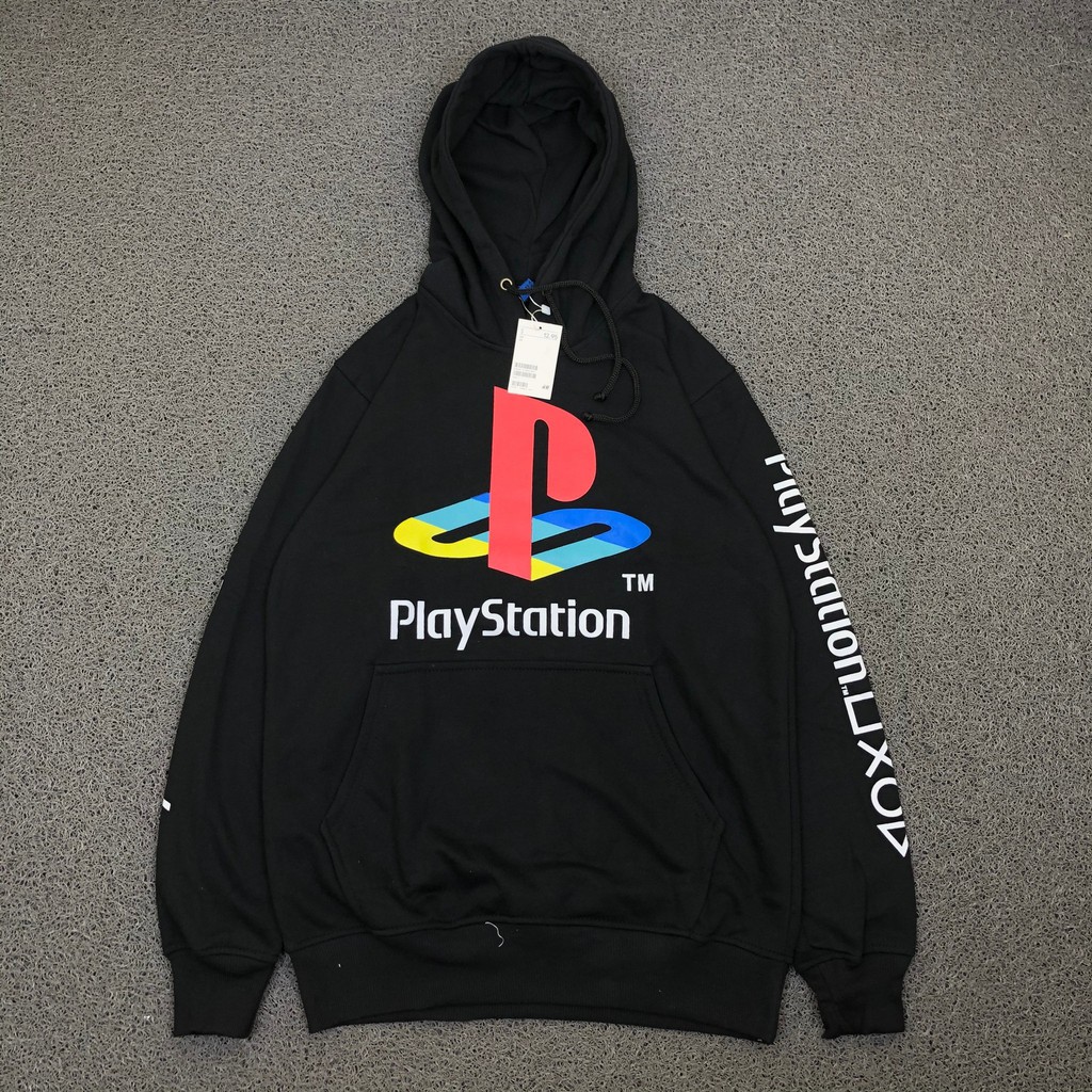 pink japanese playstation hoodie