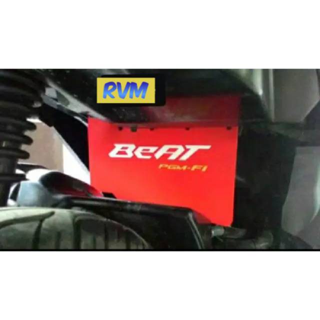 MUD FLAP MUDFLAP BEAT FI PENAHAN LUMPUR AKSESORIS HONDA PELINDUNG INJEKTOR BEAT FI