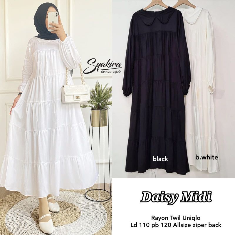 daisy midi dress ori by syakira