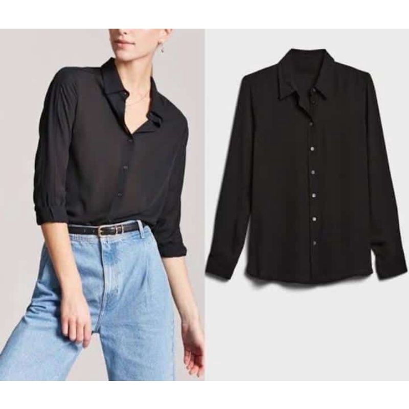 Blouse Wanita ESMARA Viscose Bahan Silk Original Branded