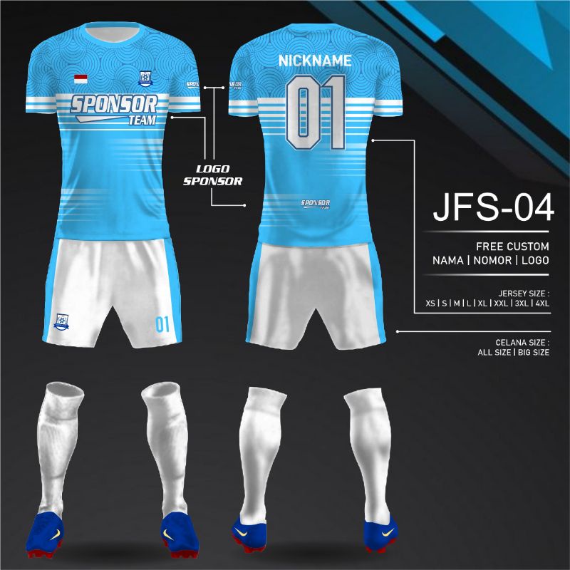 Setelan Jersey Bola ,setelan kaos dan celana jersey bola futsal