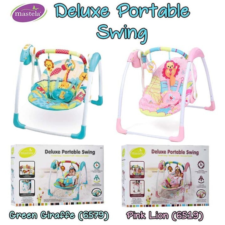 Baby Swing Mastela Deluxe Portable Ayunan Otomatis Bayi Murah