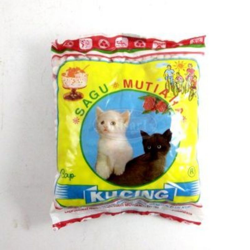 

Sagu Mutiara / Jenang Mutioro cap Dua Kucing 100gr