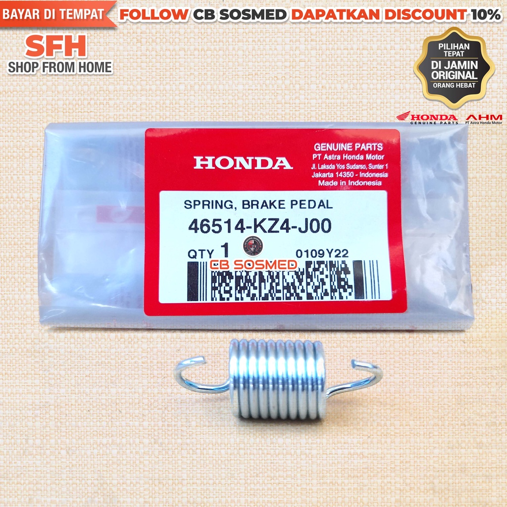 Per Pedal Rem Belakang CB150R StreetFire K15 2012 - 2015 Pir Injakan Rem CB 150R Old Original Honda 