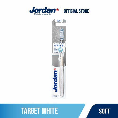 Jordan TB Medium Target White Soft - Sikat Gigi