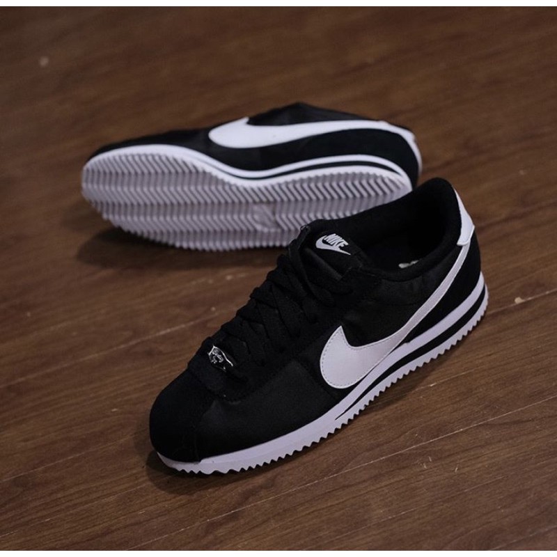 Nike Cortez 72 Nylon Black White