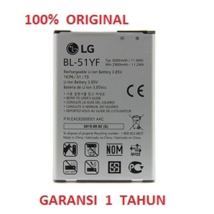 Battery Lg G4 G4 Dual G4 Stylus X Mach / Bl-51Yf Original 100% F2B4