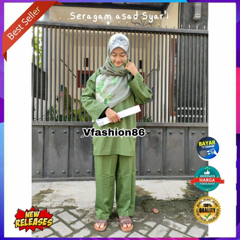 Termurah - Baju Asad Syar'i Setelan Baju Asad Syar'i S M L XL XXL XXXL Baju Asad Murah High Quality