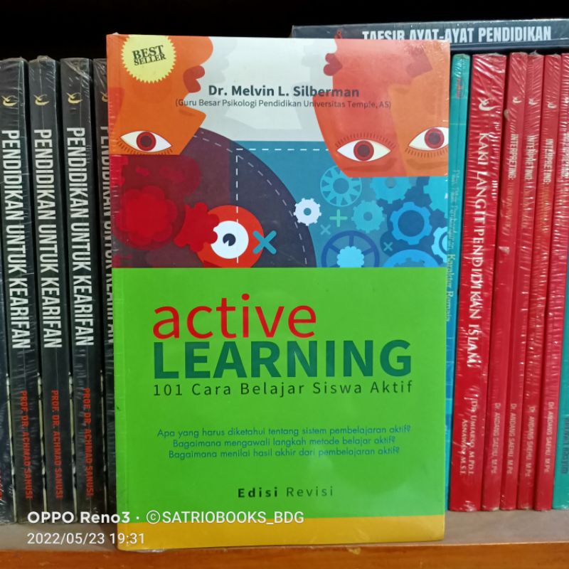 Jual BUKU ACTIVE LEARNING. EDISI REVISI. Dr. MELVIN SILBERMAN. ORIGINAL ...