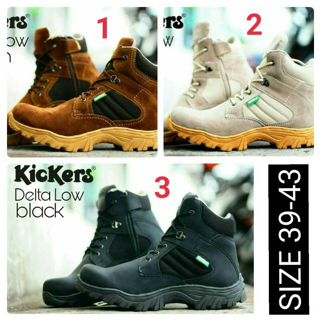 SEPATU PRIA BOOTS SEPATU SAFETY KICKERS ORIGINAL