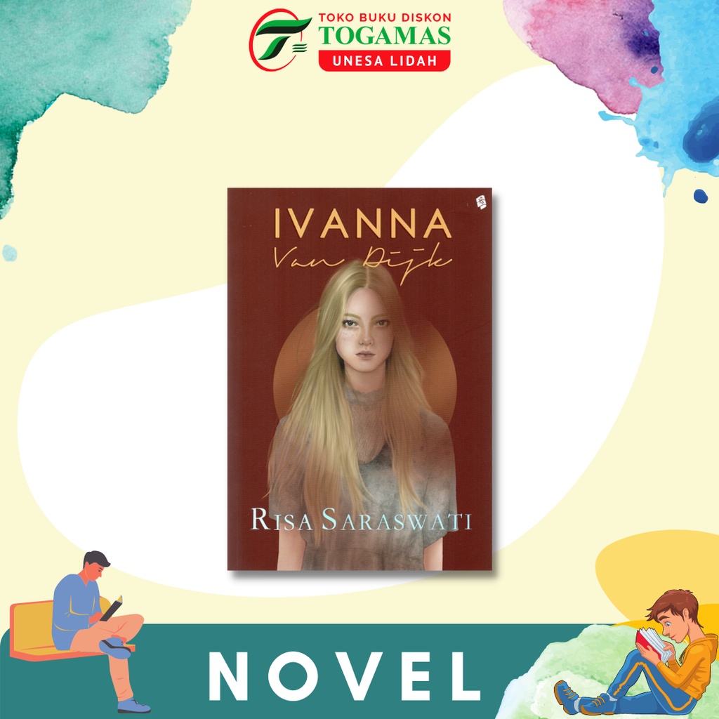 SIAP KIRIM!! NOVEL IVANNA VAN DIJK / RISA &amp; THE GHOSTS KARYA RISA SARASWATI
