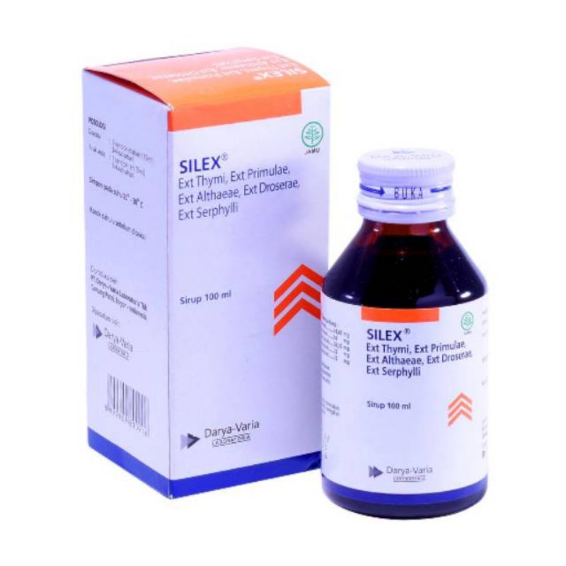 Silex Sirup 100ml, obat batuk herbal anak, ibu hamil, ibu menyusui