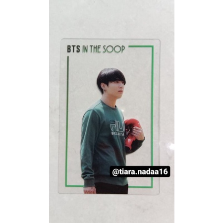 [BOOKED] OFFICIAL CLEAR PC JUNGKOOK BTS IN THE SOOP