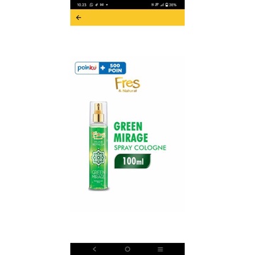 Fresh & natural hijab fresh green mirage 100Ml