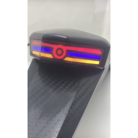 buntut belakang / spakbor CRF nyala lampu dan sen