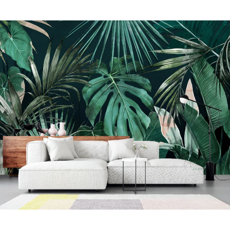 

Wallmural by Odisie - Tropical Botanical 2