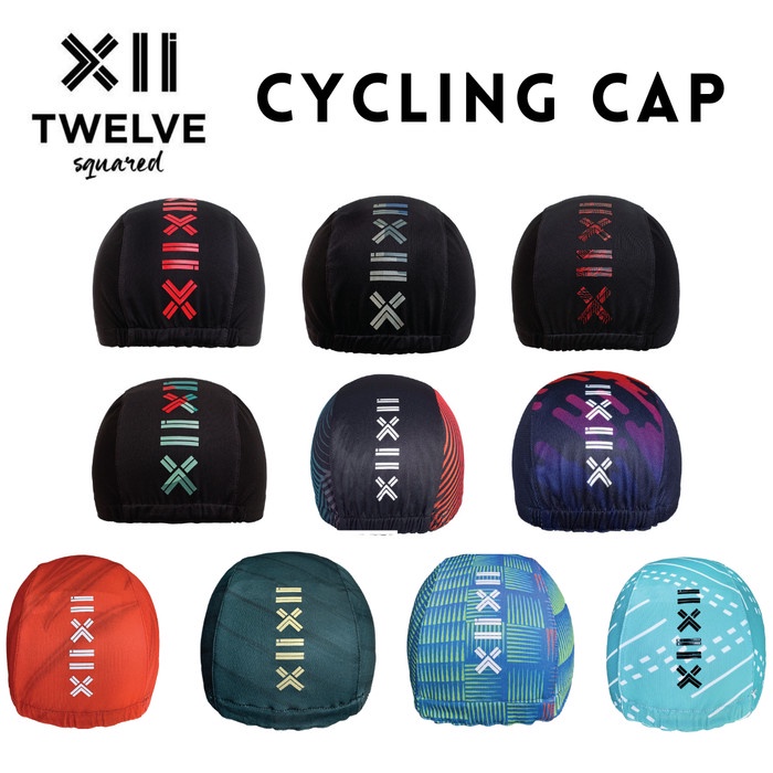 Twelve Squared Cycling Cap Topi Sepeda Keren Original Gowes not Helm