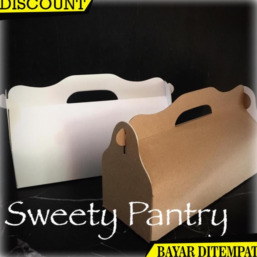 

(BAYAR DITEMPAT) DUS BOLU GULUNG / BOX KUE / PACKAGING ROLL CAKE RC271075 B0985