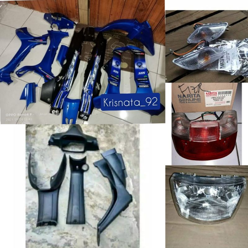 Bodi set fiz r biru tua model petronas fiz r petronas