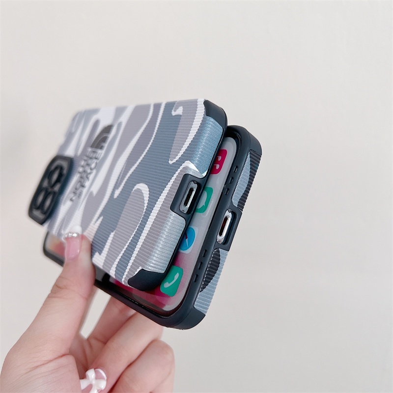 Soft case Pelindung shockproof Motif Camo Untuk iphone 11 pro max 12 13 pro max X Xs max XR 7 8 plus se2020