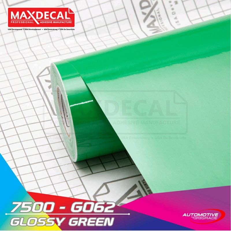 Sticker Stiker Skotlet Maxdecal Max Decal Green Hijau tua 7500 G062