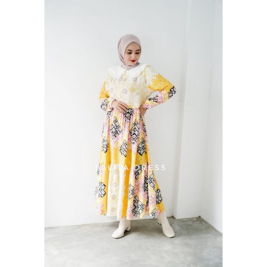 Lalita Dress / Dress Batik / Midi Batik