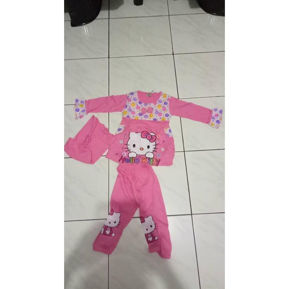 gamis setelan celana anak perempuan