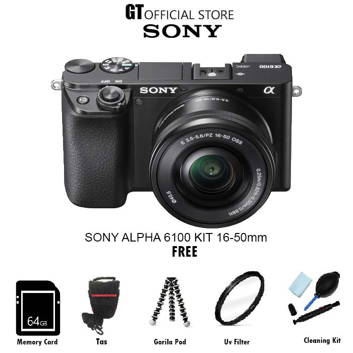 SONY ALPHA 6100 KIT 16-50MM / A6100