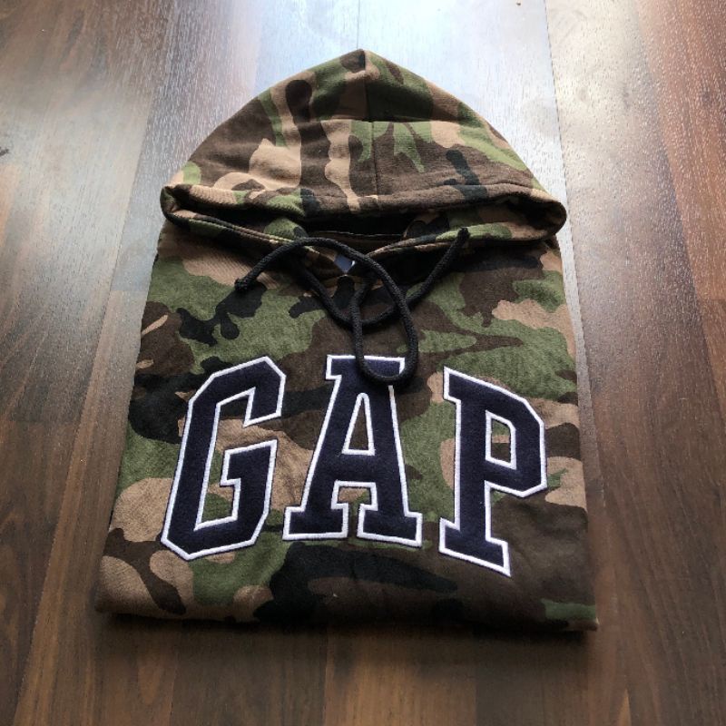 HOODIE GAP LORENG CAMO ARMY