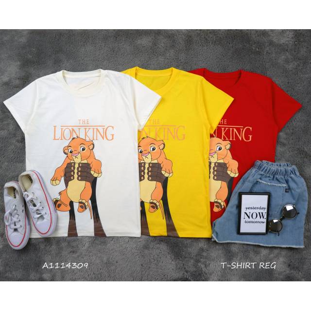 Kaos tshirt Lion King