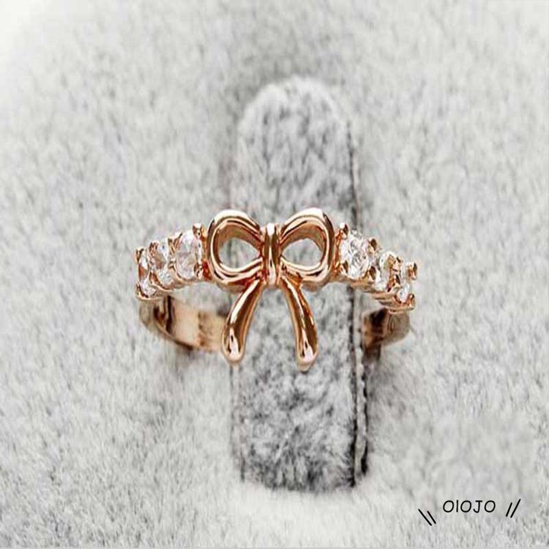 【COD】Cincin Desain Pita Hias Berlian Gaya Simple Untuk Wanita