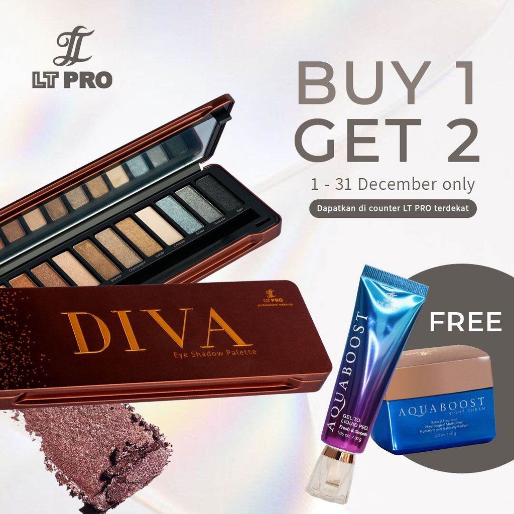 LT PRO DIVA EYESHADOW PALETTE