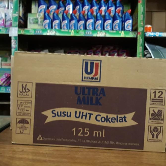 

BISA BAYAR DITEMPAT Susu ultra UHT cokelat 125 ml 1 dus 40 pcs - Cokelat