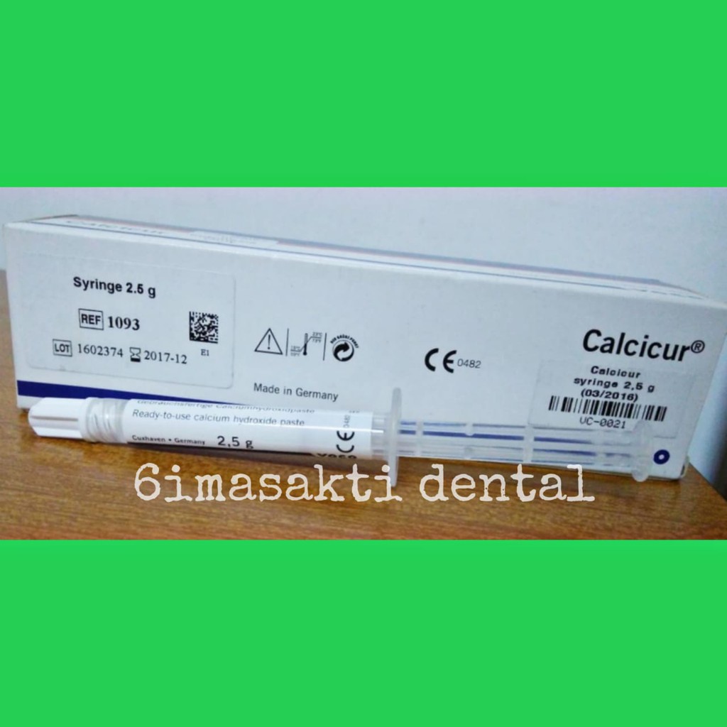 

DENTAL CALCIUM HYDROXIDE CALCICUR VOCO GERMANY