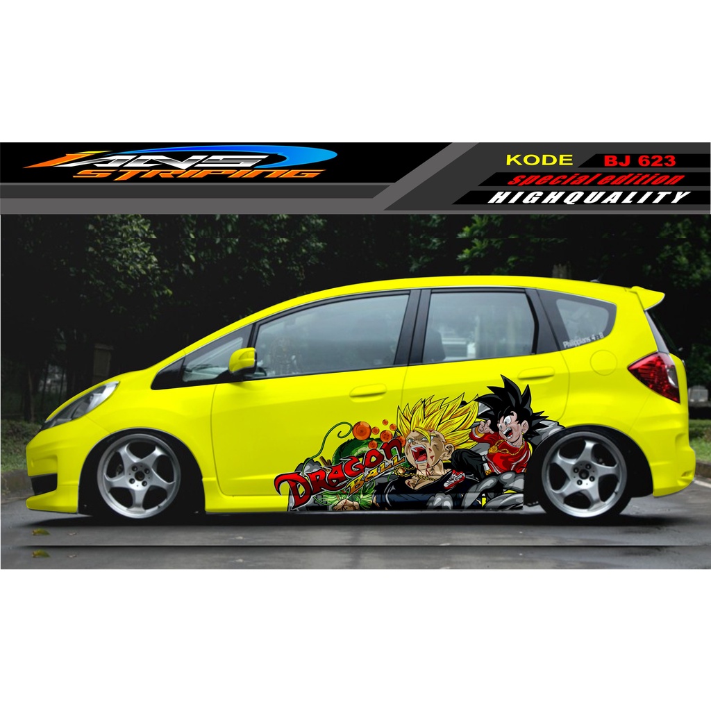 DECAL STICKER MOBIL JAZZ BRIO AVANZA SIGRA YARIS / STIKER VARIASI MOBIL / MODIF STICKER MOBIL 622