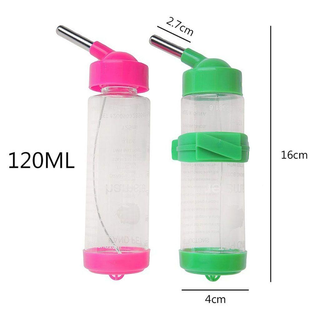 [Elegan] Tempat Minum Air Plastik 125ml Burung Anjing Kelinci Pet Auto