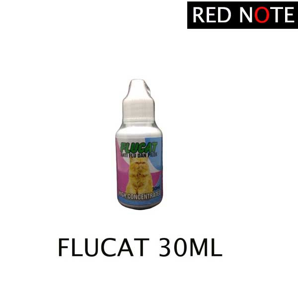 Obat FLUCAT 30ml Flu &amp; Pilek Kucing