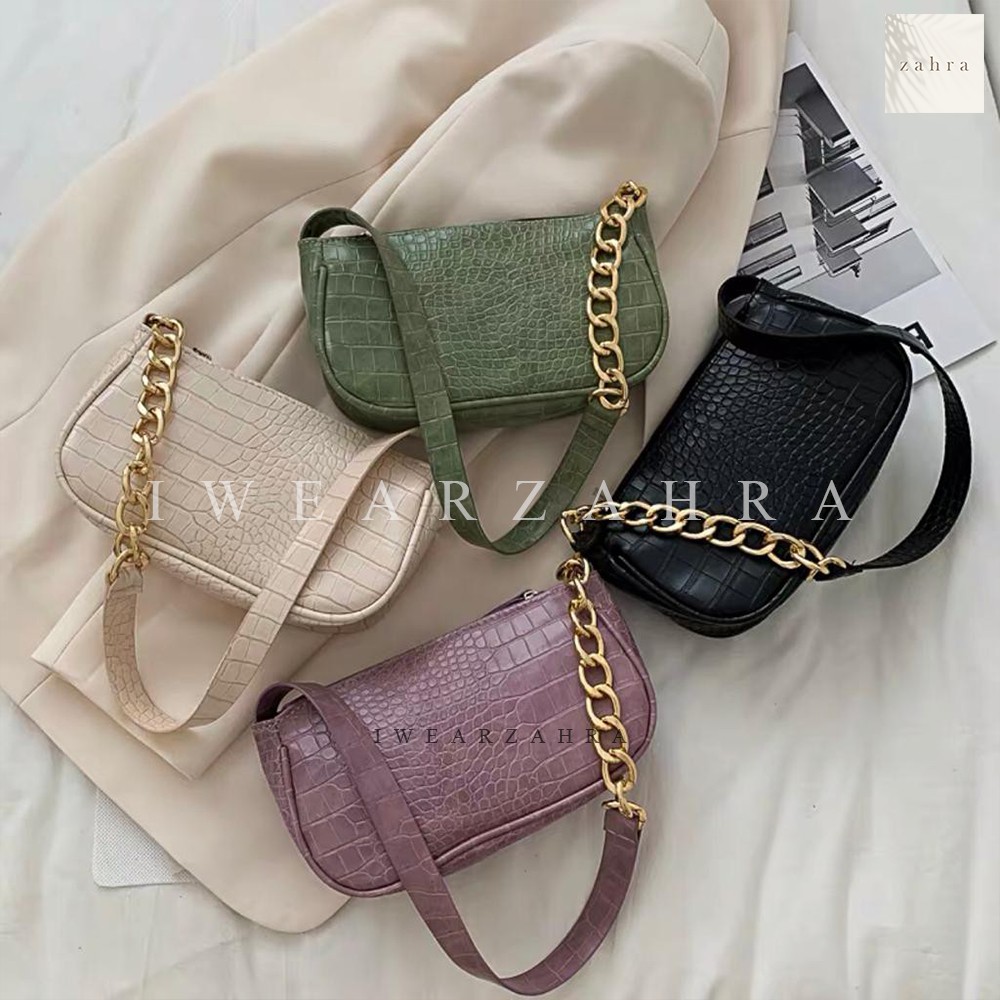 ANA BAG - Tas Selempang Handbag Import Tas Bahu Murah Tali Shoulder Wanita Rantai Slingbag Korea