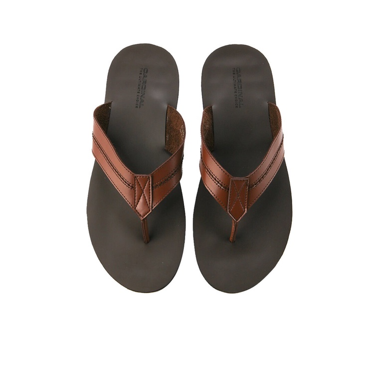 SANDAL JEPIT PRIA CARDINAL ORIGINAL CASUAL TERBARU COKLAT CA40