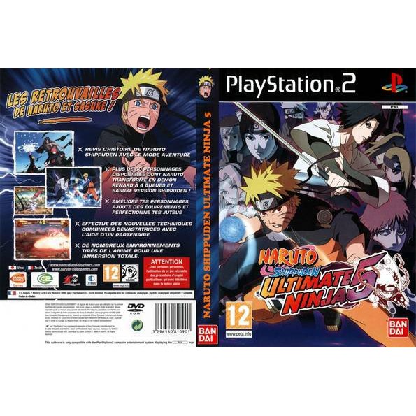 Kaset Ps2 Game Naruto Ultimate 5