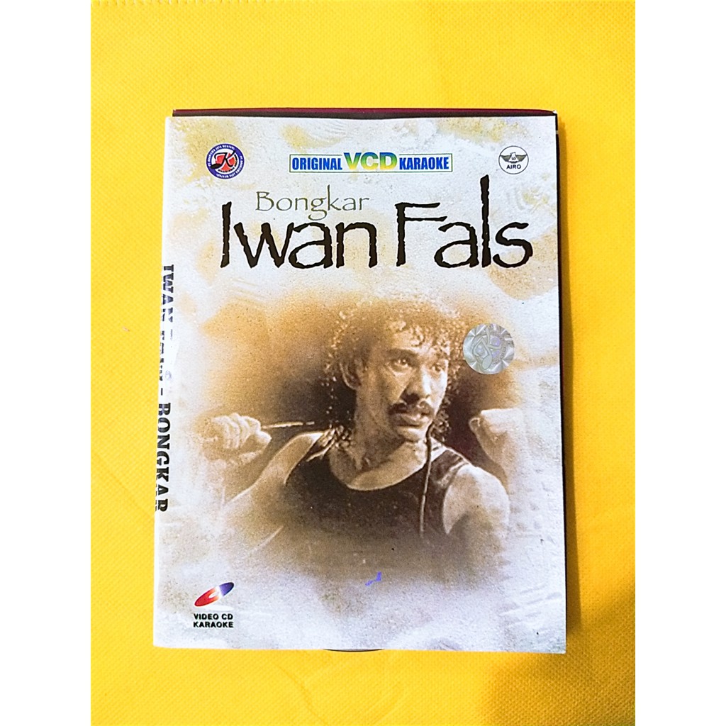 VCD VIDEO ORIGINAL LAGU KARAOKE IWAN FALS