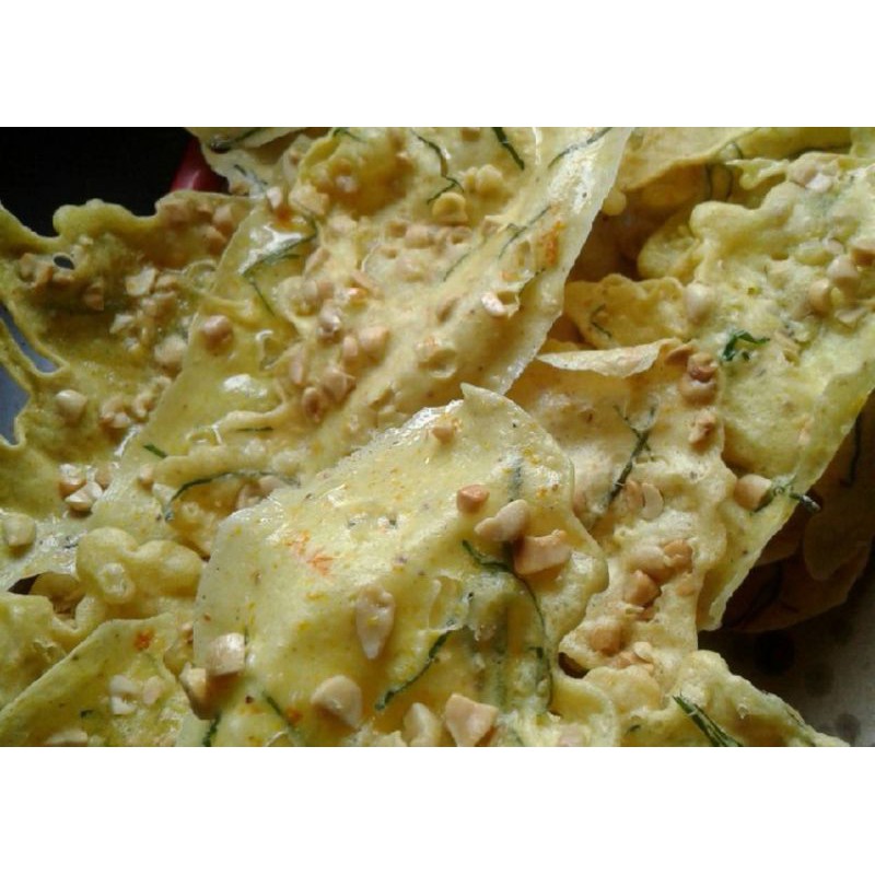 

Peyek rebon, kacang tanah, kedelai